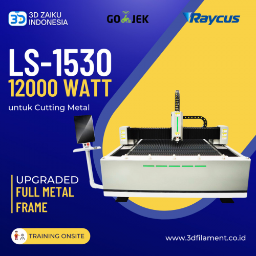 Zaiku Fiber Laser 150x300cm Power 12000 Watt untuk Cutting Grafir Besi
